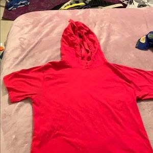 I am selling this red hoodie.